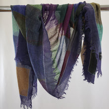 Load image into Gallery viewer, Kemi Scarf Abstract Blue