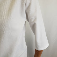 Load image into Gallery viewer, Basha Top Pique White