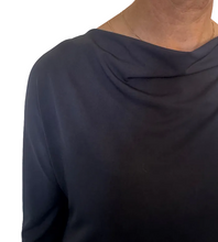 Load image into Gallery viewer, Emilia Dress Polyknit Navy