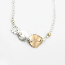 Load image into Gallery viewer, Orange Avocado 2 Molten Necklace