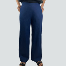 Load image into Gallery viewer, Marlena Pant Cotton Hemp Denim Blue
