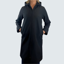 Load image into Gallery viewer, Fern Raincoat Black