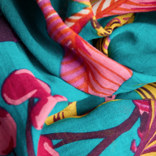 Load image into Gallery viewer, Scarf 100 Cerise Emerald

