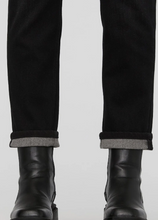 Charger l'image dans la galerie, Du/er Tech Fleece Denim Girlfriend Washed Black/Grey