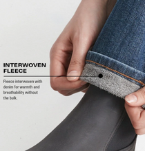 Charger l'image dans la galerie, Du/er Tech Fleece Denim Girlfriend Washed Black/Grey