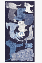 Load image into Gallery viewer, Inoui Editions Scarf 100 Toutou Navy