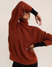 Load image into Gallery viewer, Paper Label Lauren Sweater Brick
