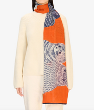 Load image into Gallery viewer, Inoui Editions Scarf 80 Chouette Orange