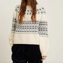 Charger l'image dans la galerie, Naif Irie Sweater Milk Fair Isle