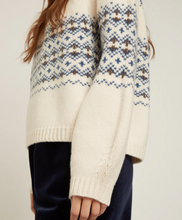 Charger l'image dans la galerie, Naif Irie Sweater Milk Fair Isle