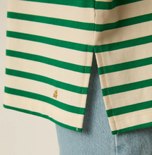 Load image into Gallery viewer, Des Petits Hauts Filly Milk/Kale Stripe