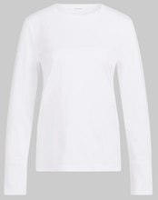 Load image into Gallery viewer, YAYA Long Sleeve Jersey Top White