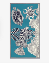 Charger l'image dans la galerie, Inoui Editions Scarf 100 Vague Turquoise