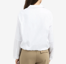 Charger l'image dans la galerie, YAYA Balloon Top with Zipper White