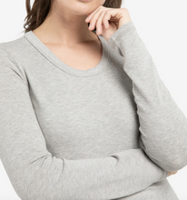 Load image into Gallery viewer, YAYA Long Sleeve T-shirt Blue Grey