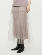 Load image into Gallery viewer, JNBY A-line Loose Fitting Long Skirt Misty Rose