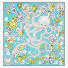 Charger l'image dans la galerie, Inoui Editions Square 65 Octopus Turquoise