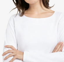 Charger l'image dans la galerie, YAYA Long Sleeve Top with Seam White
