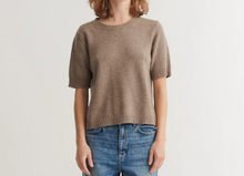 Load image into Gallery viewer, Basic Apparel Cady SS Top Griege