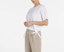 Charger l'image dans la galerie, YAYA Top with Waist Straps White