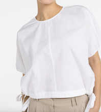 Charger l'image dans la galerie, YAYA Top with Waist Straps White