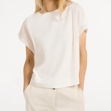 Charger l'image dans la galerie, YAYA Short Sleeve Sweater Cream