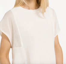 Charger l'image dans la galerie, YAYA Short Sleeve Sweater Cream