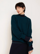 Load image into Gallery viewer, Paper Label Avery Crew Neck Sweater Teal