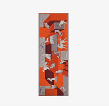Load image into Gallery viewer, Inoui Editions Scarf 70 Les Cheris Red
