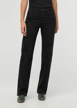 Charger l'image dans la galerie, Du/er Performance Denim High Rise Straight Jean Black