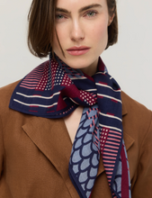 Charger l'image dans la galerie, Princesse et Dragons Entrelacs Scarf Blue