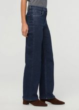 Load image into Gallery viewer, Du/er Tech Fleece Denim High Rise Straight Galaxy Rinse