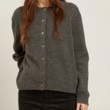 Load image into Gallery viewer, Naif Malo Cardigan Dark Grey