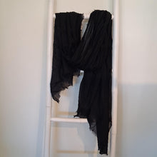Load image into Gallery viewer, Kemi Scarf Solid Black