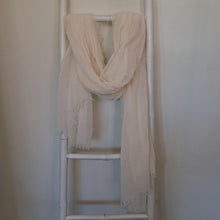 Load image into Gallery viewer, Kemi Scarf Solid Ivory