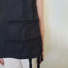Charger l'image dans la galerie, Neirami Sleeveless Ruffle Top Black