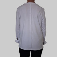 Charger l'image dans la galerie, YAYA Long Sleeve Jersey Top with Cuffs White
