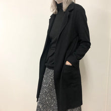 Load image into Gallery viewer, Catou Jacket Black Corduroy knit