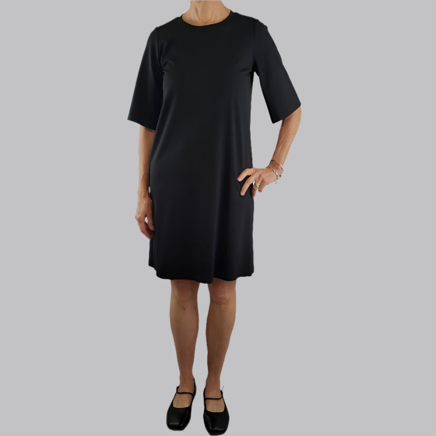 Charlotte Dress LW Ponte Black