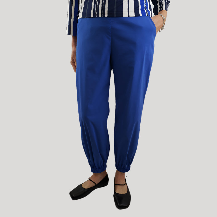 Genia Pant Poplin Blue
