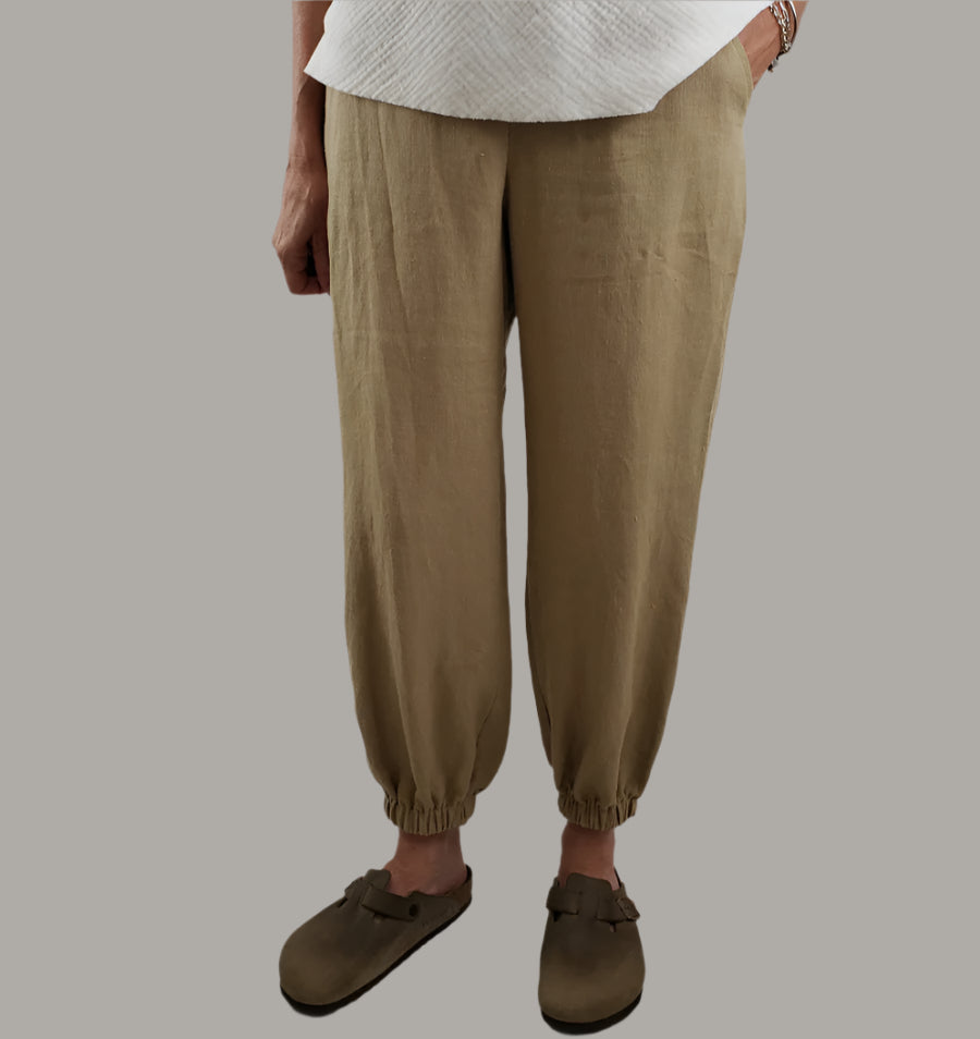 Genia Pant Hemp Sand