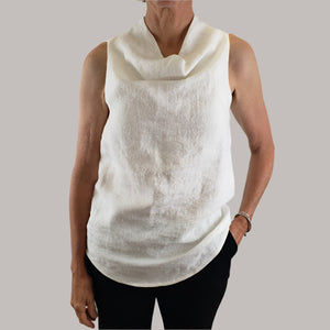 Dioni top Hemp Ivory