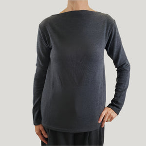 Neirami Flared Sweater Grey