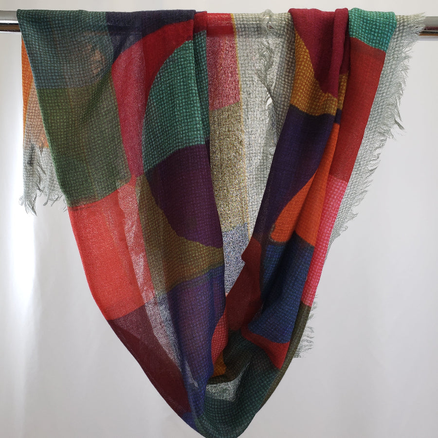 Kemi Scarf Abstract Multi