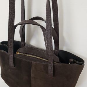 Mathilde C Gigaro Bag Chocolate