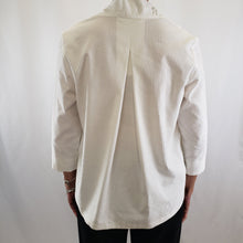 Charger l&#39;image dans la galerie, Sareena Top Corduroy White
