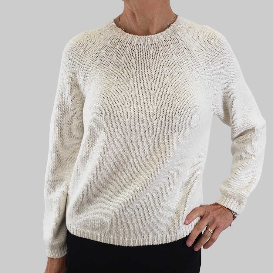 Naif Alliona Sweater White