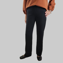 Load image into Gallery viewer, Sophia Pant Cord Knit Black
