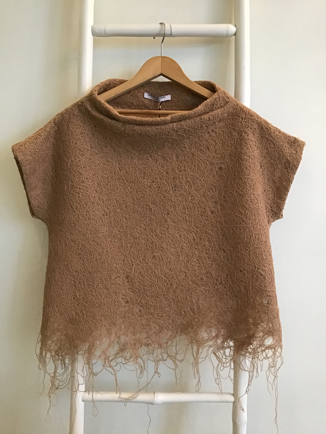 Toto Vest Wool Camel