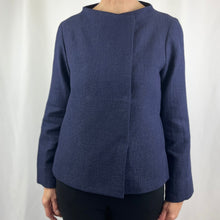 Load image into Gallery viewer, Alba Jacket Linen Cotton Navy

